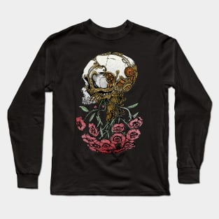 Skull Bloom Long Sleeve T-Shirt